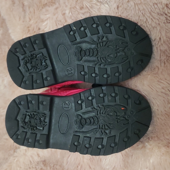 Toddler pink boots size 5 - Picture 4 of 7